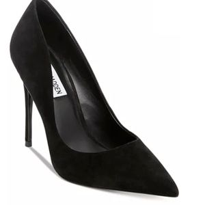 Steve Madden Daisie Pumps Black Suede Sz US7